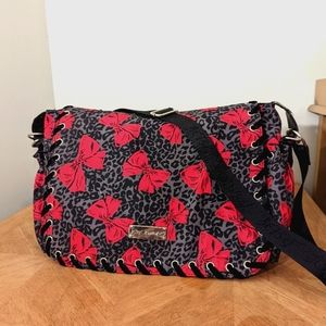 SALE! Betsey Johnson Baby Bag / laptop / crossbody / messenger bag
